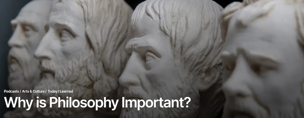 Malaysian Philosophy Society BFM Why is Philosophy Important